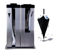 Automatic Wet Umbrella Wrapper with Wheels for Entrance Use