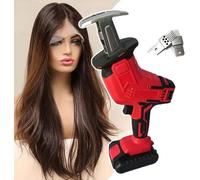 Automatic Wig Making Machine,Handheld Wigs Hair Transplantation Maker with Replace Needle,Lace Wig Hair Transplant Tool,Rechargeable Braider Set,for Real Hair and Synthetic Hair