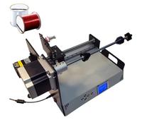 Automatic Winding Machine with Auto-Wire Alignment for Tube Transformers and Wire Coils