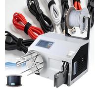 Automatic Winding Twist Tie Machine, 2 in 1 Bundling Bag Closing Machine, Bundle Diameter 5-30mm, LCD Digital Display for Crafts, Stationery, Power Cord, Cable, Wire Sealing