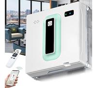 Automatic Window Cleaning Kit, Automatic Window Cleaner Machine with Dual Water Spray, 2800pa Suction Power | Anti-Falling | Edge Detection | App Control, Suitable