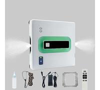 Automatic Window Cleaning Robot, Smart Glass Cleaner with 20min UPS Power-off Endurance, for Indoor and Outdoor Windows, Tiles, and Ceilings