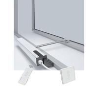 Automatic Window Opener with Remote Control & Wall Switch 400N Motorized Chain Actuator for Easy Window Operation 600mm Extension Ideal for Home & Office Use