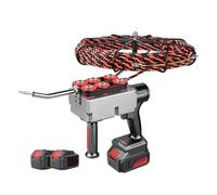 Automatic Wire Stringing Machine, Cordless Puller & Multifunctional Tool, Hidden Cable Electric Cable Pulling Tool, for Construction Workers Saves Time Labor, 15/30 mline (1 Battery 30m)