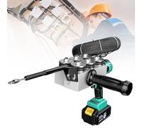 Automatic Wire Stringing Machine - Electric Cable Threading Tool with Battery, Fish Tape for Wall Electrical Wire Installation