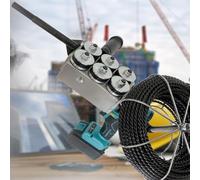 Automatic Wire Stringing Machine, Portable Fish Tape Tool for Construction, Hydropower, Network, and Communication Cable Installation