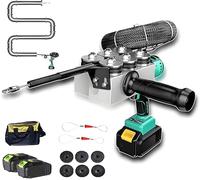 Automatic Wire Stringing Machine with Adjustable Angle and Spare Wheels for Efficient Hydropower Wiring and Hidden Pipe Threading