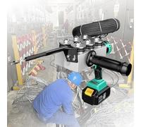 Automatic Wire Stringing Machine with LED Lighting for Electricians, Battery-Powered Efficient Pulling Tool