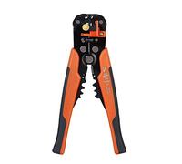 Automatic Wire Stripper Crimper Cable Cutter Multifunctional Stripping Tools Crimping Pliers Terminal Crimper 0.2-6.0mm (Orange)