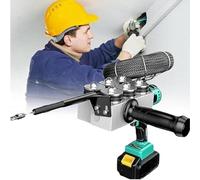Automatic Wire Threader and Cable Pusher Tool for Efficient Pipe Cable Stringing in Construction, Hydropower, and Network Communication