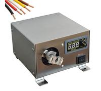 Automatic Wire Twister Tool, 35W Electric Wire Twisting Machine with Foot Pedal, Twisting Length 5-90mm, Cable Winding Machine for Coarse Copper, Adjustable Speed