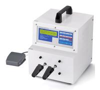 Automatic Wire Twisting Machine 90W, High-Speed Cable Twister with Adjustable 300-5000 RPM, Wire Peeling, Stripping and Cutting Tool, Forward and Reverse Function