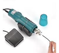 Automatic Wire Twisting Machine, Handheld Cable Twister with Adjustable Speed, Max Wire Diameter 8MM, Includes Foot Switch for Electronic and Copper Wire