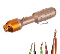 Automatic Wire Twisting Machine, Handheld Electrical Wire Twister with Foot Switch and Spring Balancer, Portable Tool for Single Double Triple Strand