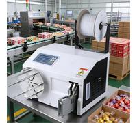 Automatic Wire Winding and Bundling Machine, LCD Control Panel, 1 Second/Sealing, Bundle Diameter 5-30mm, Includes Tying Wire for Food, Crafts, Stationery