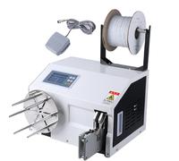 Automatic Wire Winding Tie Machine, Twist Tie Tool with 300m Cable Ties, Adjustable Length 70-128mm, Twist Count 2-8, for Bundling Cables and Packaging