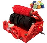 Automatic Yarn Cone Winder Electric Spinner with Length Calculator 6-Digit Display Auto Pause for Crocheting Sewing Knitting