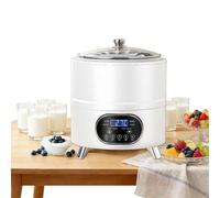 Automatic Yogurt Maker, 8L/12L Yogurt Maker Machine, With Timing & Temperature Control, 360° Constant Temperature Fermentation, Commercial Yogurt Maker for Homemade Yogurt Natto Rice Wine White-12L