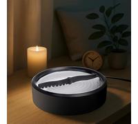 Automatic Zen Garden - Office Decorative Sandscape, Home Meditation for Relaxation, Sand Tray Therapy, Minimalist Plate