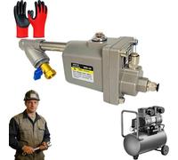 Automatic Zero Air Loss Drain Valve 1/2 NPT, No-Power Mechanical Float, Heavy-Duty Aluminum, Anti-Clogging Filter for Compressor Tanks