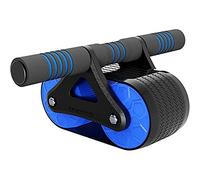 Automatically Rebound The Abdominal Wheel, Rolling Wheels to Lose Weight, Women's Family uses Fitness Equipment (Blue)