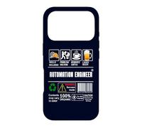 Automation Engineer Job Label Skills Coffee Beer Sarcasm Case for iPhone 17 Pro