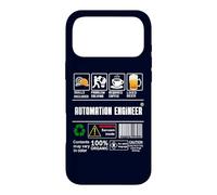 Automation Engineer Job Label Skills Coffee Beer Sarcasm Case for iPhone 17 Pro Max