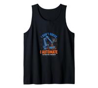Automation Engineer Robot Arm PLC SCADA Engineer Tank Top