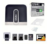 Automation Kit for Sliding Gates 24V CYCLO FAAC C721 800KG Automations