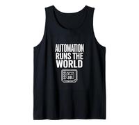 Automation Runs The World PLC Industrial Automation Tank Top