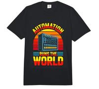 Automation Runs The World Robotics Engineer Comfort Colors Adult Heavyweight T-Shirt