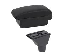 Automobile Arm Rest For Civic 7 Generation Armrest Box Central Store Content Car-styling Decoration Central Console Storage Box(B1 Black Line)