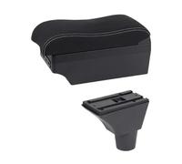 Automobile Arm Rest For Civic 7 Generation Armrest Box Central Store Content Car-styling Decoration Central Console Storage Box(E2 White Line)