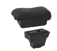 Automobile Arm Rest For Opel For Astra J 2012 2013 2014 2015 2016 2017 2018 2019 2020 Armrest Center Storage Box Retrofit Parts Car Armrest Box(B red line 3USB)