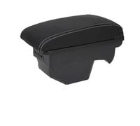 Automobile Arm Rest For Peugeot For 308 For T7 For SW 2008-2012 Retrofit Parts Center Storage Car Armrest Box Central Console Storage Box(A leather white line)