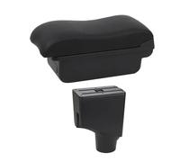 Automobile Arm Rest For Toyota For Yaris 2015-2021 Car Central Storage Modification USB Armrest Box Central Console Storage Box(B2 Black Line)