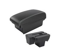 Automobile Arm Rest for VW for Polo 2020 2021 2022 2023 2024 Armrest Box Car Dedicated Retrofit Storage Parts Accessories Car Armrests(B3 Black White 3 USB)