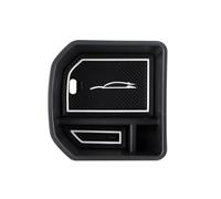 Automobile Arm Rest For VW For T-Roc For Troc 2018-2024 Car Armrest Storage Box Tray Organizer Accessories Central Console Storage Box(White mat)
