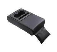 Automobile Armrest 3 Color Car Armrest Pad Rear Seat Increased Elbow Support Cushion Box With Cup Holder Rest Storager Central Console Storage Box(C)