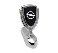 Automobile Bonnet Emblem Compatible with Opel Mokka X 2016 2017 2018 2019 2020, Car Hood Sticker, Front Cover Decoration, Styling Piece, Exterior Accessories,Black