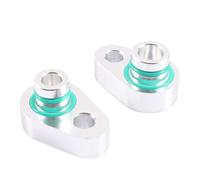 Automobile CONDITIONING Structure Obstruction Set with Anodized Aluminum Headpieces Double NONENTITY Hoop Gaskets for Twothousandseven 2016 Stream Models CONDITIONING Block Away Set Stream Journey