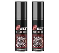 Automobile Engine Belt Silencer, 100ml Car Belt Noise Spray, Belt Dressing Spray Automotive, Noise Lubrication Protection Friction Reducer for Cars, Trucks, Belts (2 Pcs)