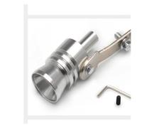 Automobile Exhaust Tailpipe For Land For Version For Freelander For Rover For Range HSE Sports Auto Parts Exhaust Pipe Turbo Whistle Pipe(Silver)