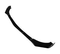 Automobile Front Splitter - Black ABS Spoiler, Customizable Bumper Extension | Weatherproof Car Body Kit Improves Stability - Compatible with Various Vehicle Models Including Sedans, Coupes & Hatchbac