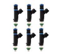 Automobile Fuel Injector Fuel Injector 02801-58105 for Focus for Ranger for Escape for Fusion 2.3L I4 2006-2010 0280158105 Fuel Injector Nozzle 1/4/6pcs(6PCS)