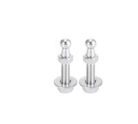 Automobile hydraulic rod Gas Spring Lift Support Damper Joint Thread Ended Fitting 2pcs 30mm M8 Ball Stud Bolt Screw Nut Washer