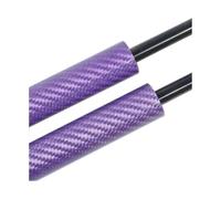 Automobile hydraulic rod Hatchback Lift Support Shock Absorber Hydraulic Damper Prop Rods For Corvette C4 1984-1995 1996(Purple carbon fiber)
