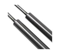Automobile hydraulic rod Hatchback Lift Support Shock Absorber Hydraulic Damper Prop Rods For Corvette C4 1984-1995 1996(Black carbon fiber)