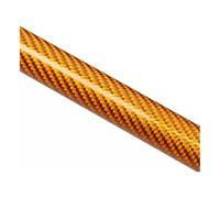 Automobile hydraulic rod Rear Tailgate Lift Support Piston Rod Shock Damper For CR-V 1997-2001 For CRV RD1 RD2 RD3(Orange Carbon Fiber)