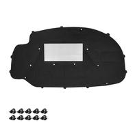 Automobile Insulation for VW for Golf 5 Front Hood Sound Insulation Mat Bonnet Noise Deadener Pad Soundproof Black Shield Mat Thermal Heat Pad Anti-Noise Car Sound Deadening Mat